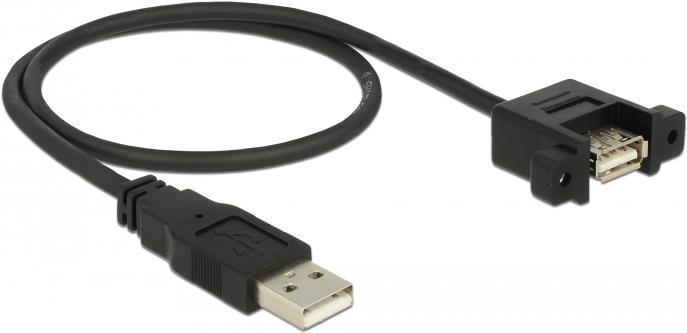 Actual product image Delock USB extension cable (0.50 m, USB 2.0)
