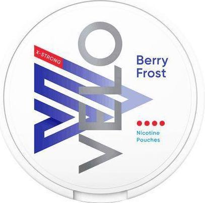 Actual product image Velo Berry Frost X-Strong (White Portion, 15.50 mg)