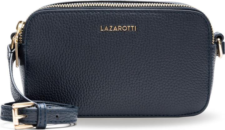 Lazarotti Bologna Leather Umhängetasche Leder 18 cm