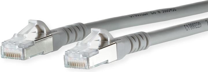 Produktbild Metz Connect 1308450233-E Netzwerkkabel 0,2 m Cat6a SF/UTP (S-FTP) Grau (S/FTP, CAT6a, 0.20 m)