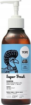 Image du produit Yope Shampooing naturel pour cheveux Fresh Grass 300Ml (300 ml, Shampoing liquide)