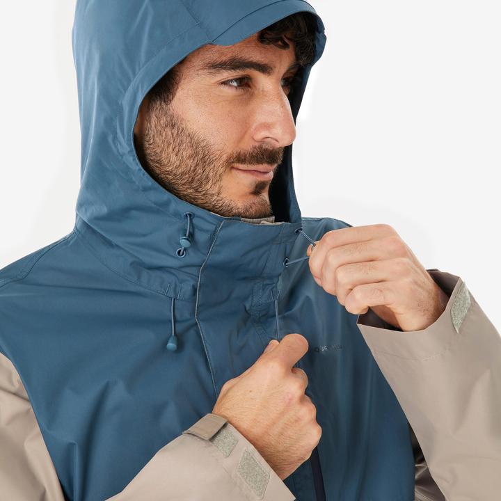 Produktbild Quechua Wanderjacke Regenjacke Herren wasserdicht - NH500 (M)