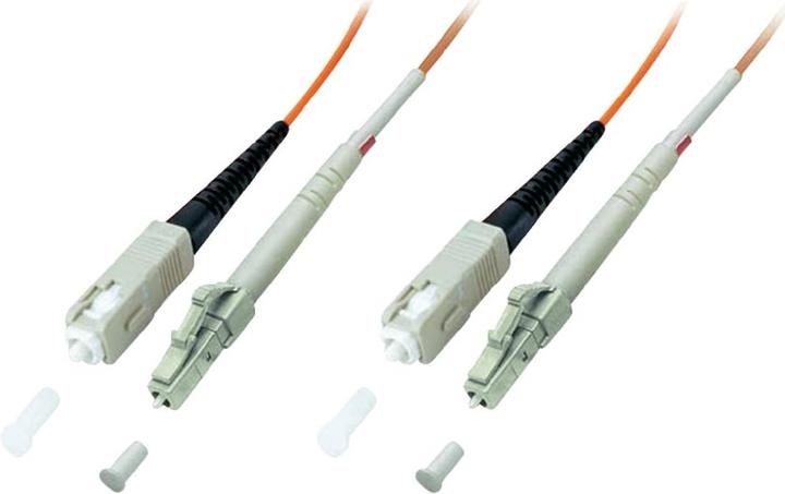Image du produit EFB Elektronik O3061.1 1m LC SC Orange Câble à fibre optique (CAT6, 1 m)