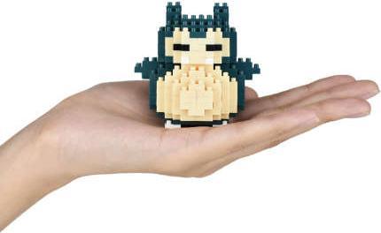 Actual product image Nanoblock Pokemon Snorlax