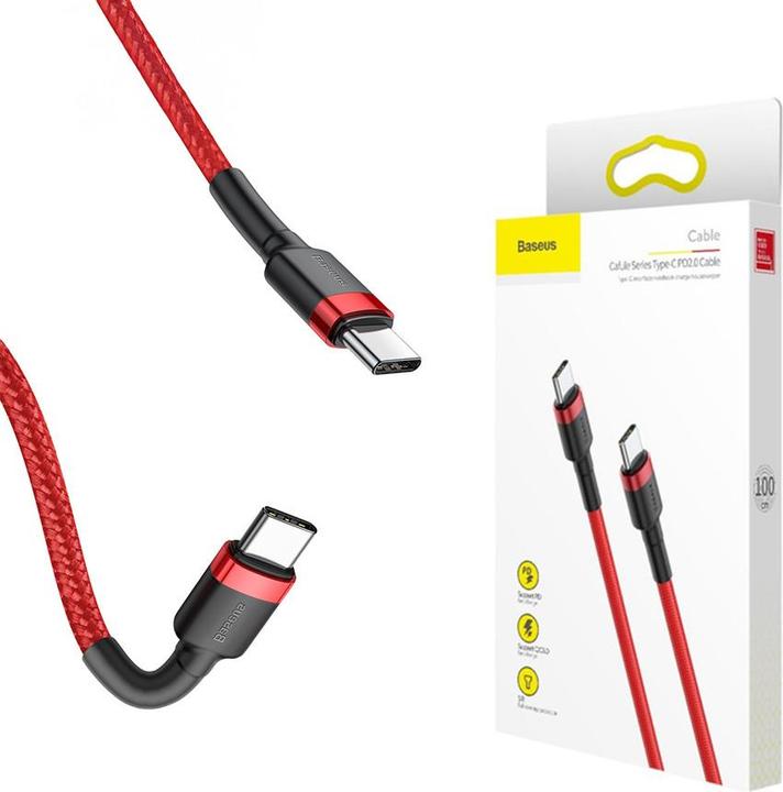 Actual product image Baseus Cafule Series Fast Charge (1 m, USB 2.0, 60 W)