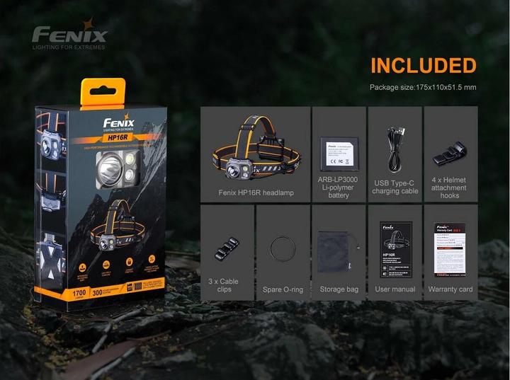 Produktbild Fenix HP16R (1250 lm)