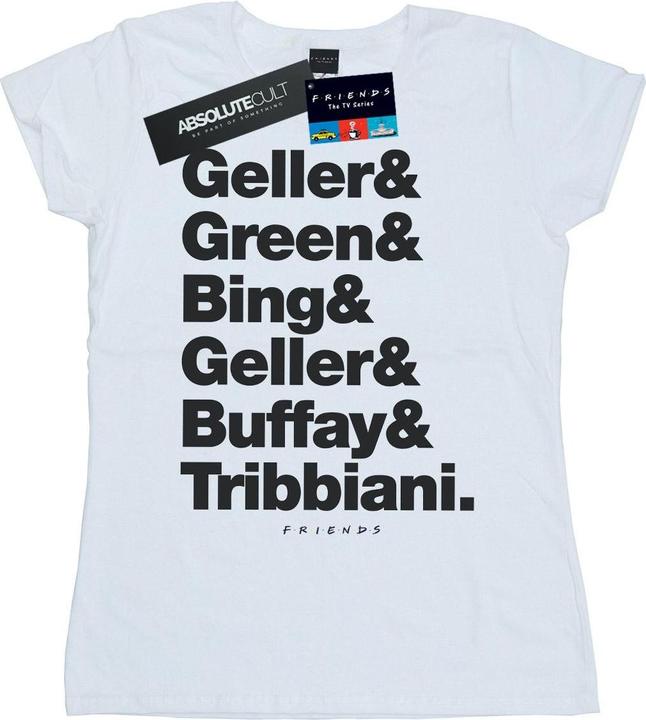 Friends Surnames Text TShirt (XL)