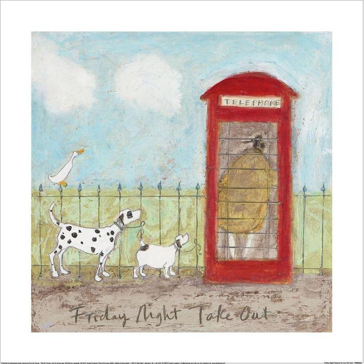 Produktbild Sam Toft bedruckt Friday Night Takeout (40 x 40 cm)