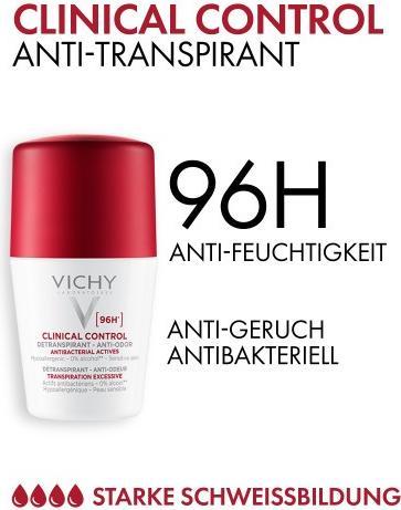Produktbild Vichy Clinical Control 96h (Roll-on, 50 ml)