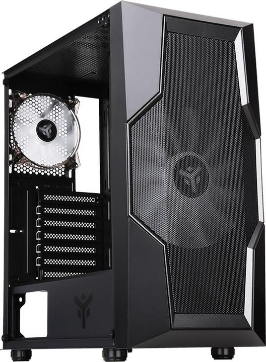 Image du produit Itek Boitier Moyen Tour ATX Oxygene RGB avec panneau vitré (Noir) (ATX, ITX, mATX)