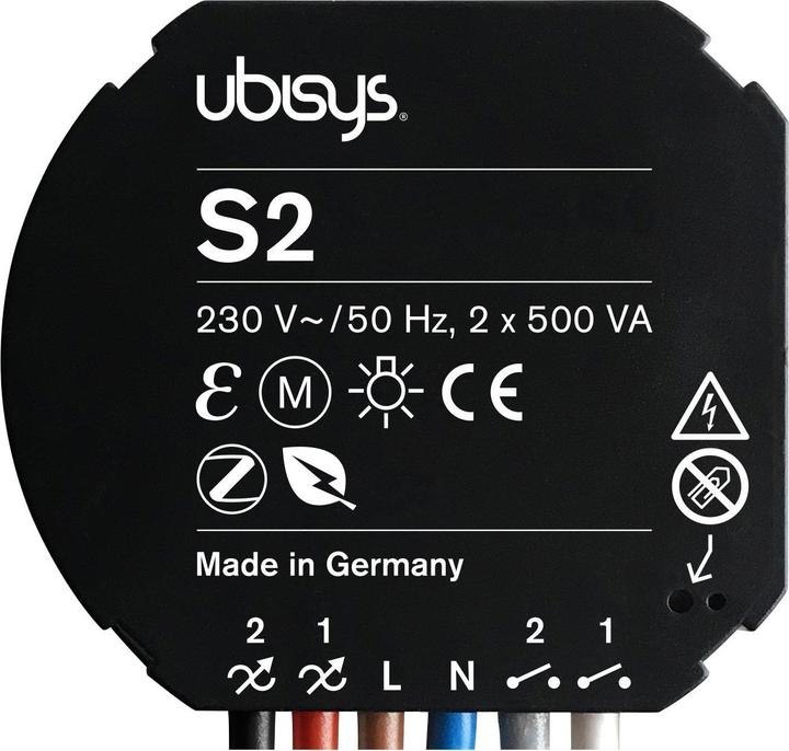 Ubisys Leistungsschalter S2 ZigBee 3.0 (Schaltaktor)