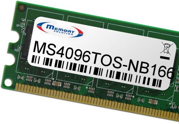 Produktbild Memorysolution DDR3 (Toshiba Satellite C70-A-10H, Toshiba Satellite C70-A-10L, Toshiba Satellite C70-A-107, Toshiba Satellite C70-A-10U, Toshiba Satellite C70-A-00F, 1 x 4GB)