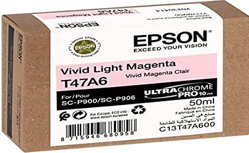 Image du produit Epson Encre/Singlpck VividL MG T47A6 Pro 10 50ml (M)