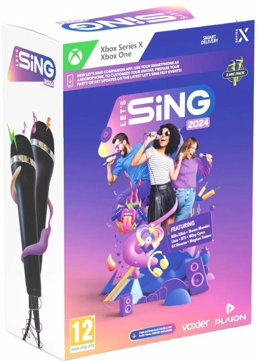Image du produit Ravenscourt Let's Sing 2024 (Xbox Series X, Xbox One S, EN)