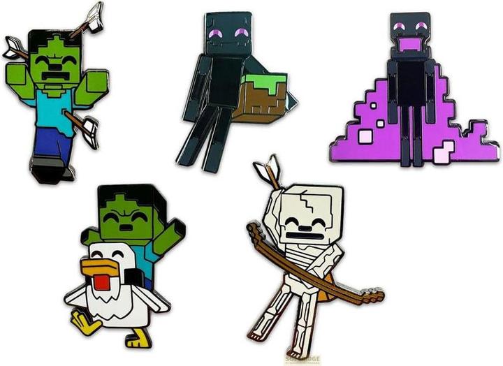 Actual product image Youtooz Minecraft pin set #2 5 cm (6)