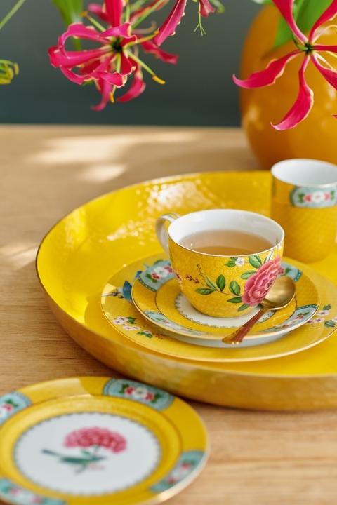 Produktbild PIP Studio Blushing Birds Schale yellow 27 cm