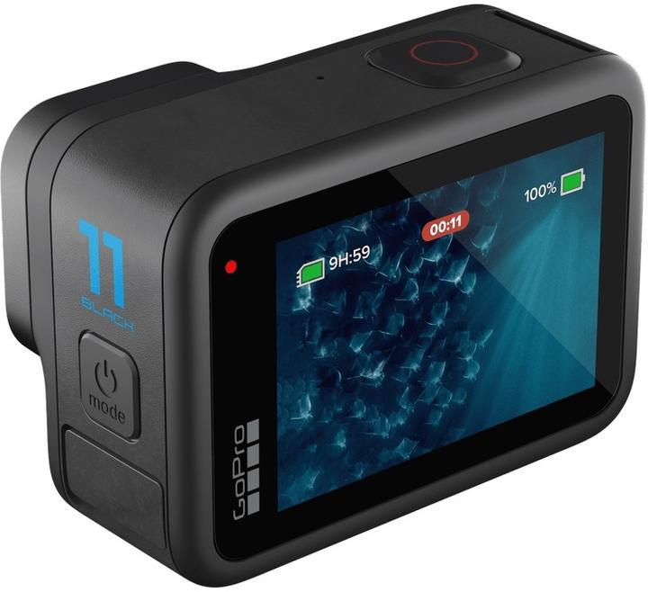 Produktbild GoPro HERO11 Black - Accessory Hard Bundle (inkl. 128 GB MicroSDXH-Karte) (60p, 5.3K, WLAN, Bluetooth)