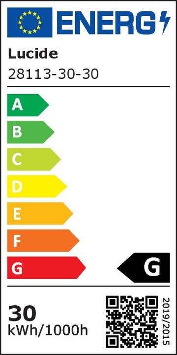 Energie-Label Lucide Ceres-LED (2475 lm)