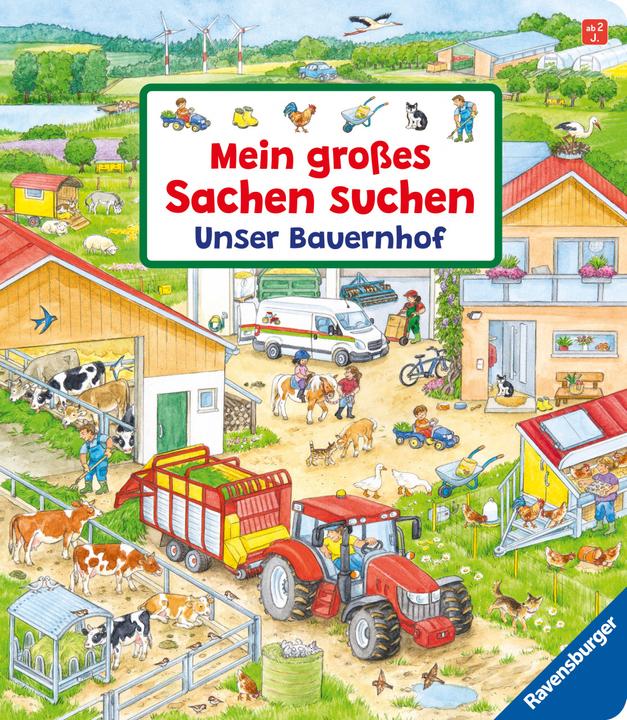 Produktbild Ravensburger Mein grosses Sachen suchen: Unser Bauernhof (Deutsch, Susanne Gernhäuser, 2023)