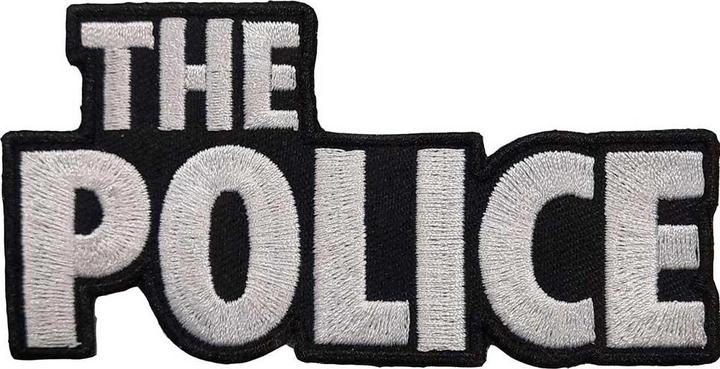 Actual product image The Police Logo patches for ironing on (1 x)