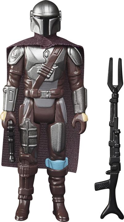 Image du produit Hasbro Retro-Kollektion Der Mandalorianer (Beskar) 9,5 cm grosse Star Wars: The Mandalorian Fig...