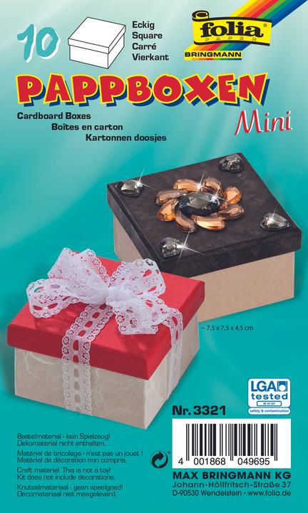 Image du produit Folia Boîtes en carton (Coffret cadeau, 10 x)