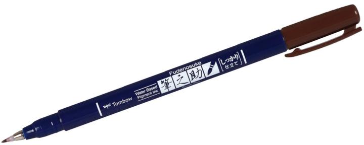 Produktbild Tombow FUDENOSUKE HARD - Kalligraphie Stift (Braun, 1 x)
