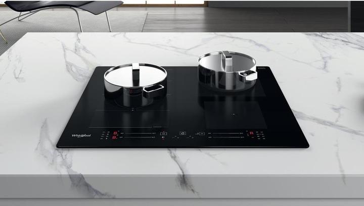 Actual product image Whirlpool WF S0160 NE Black Built-in Zone induction hob 4 zone(s)