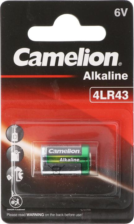 Image du produit AccuCell Batterie PX27, 4AG12, 4LR43, 4NR43, EPX27 (1 pcs, AG12, LR43, 80 mAh)