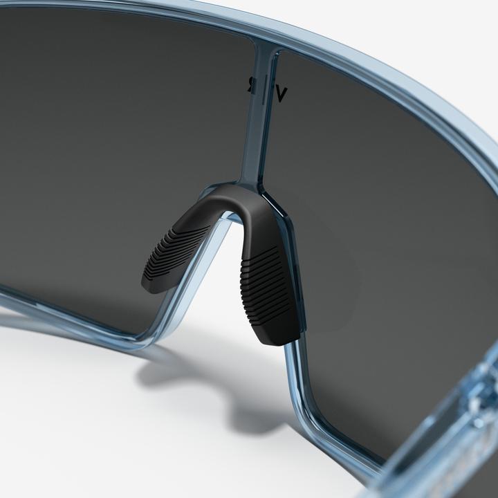 Actual product image Van rysel Fahrradbrille Kategorie 3 Roadr 900 Perf blau/durchscheinend (Blue, Black translucent, Blue)