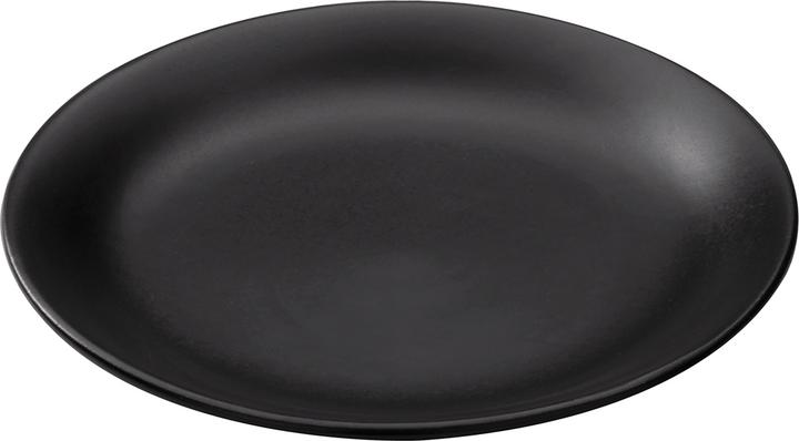 Kuhn Rikon Plate black matt Ø 19 cm