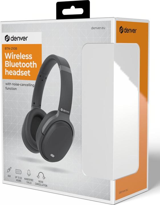 Image du produit Denver BTN-210 (ANC, 20 h, Sans fil, Filaire)
