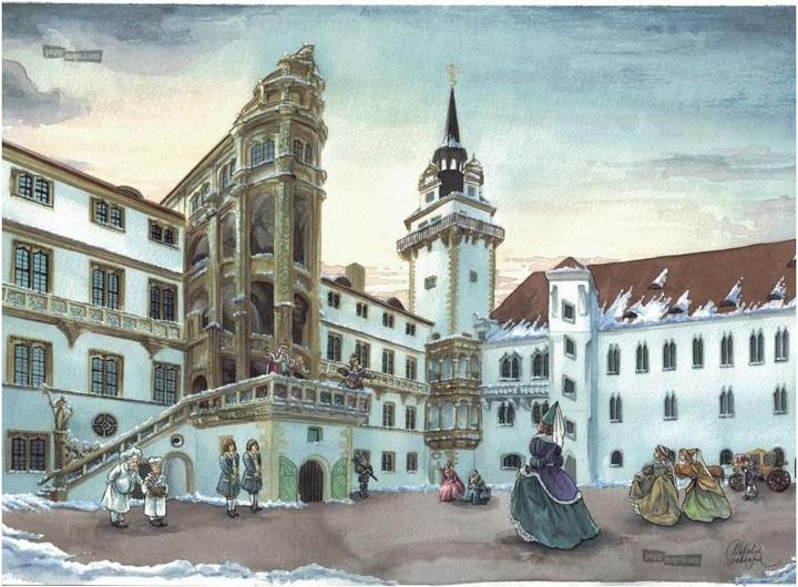 Immagine prodotto Pappnoptikum 1075 - La Bella Addormentata - Castello di Hartenfels (cartolina piegata) (1 pz.)
