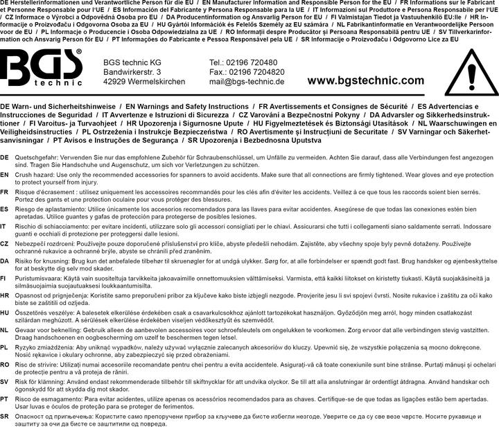 Produktbild BGS Halter für Maul-/Ringschlüssel 12 Auflagen