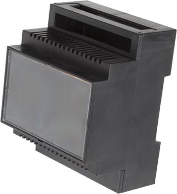 Actual product image Velleman Four Din Rail & Vented Box (Housing)