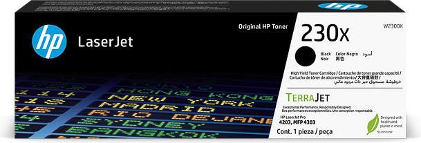 Produktbild HP 230X Black Original LaserJet Toner Cartridge, 7500 pagine, Nero, 1 pz (BK)