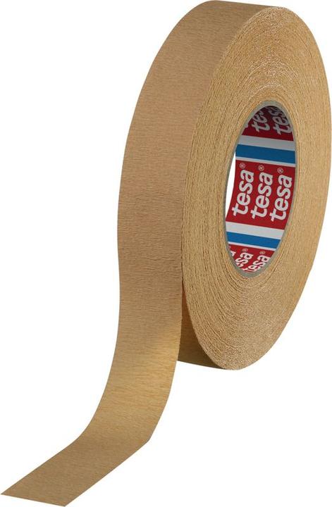 Actual product image tesa Crepe tape krepp® 4319 heavily creped light brown length 50 m width 38 mm (38 mm)
