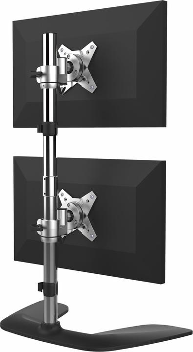 Immagine prodotto StarTech Supporto verticale per doppio monitor - Per monitor VESA fino a 27" - Alluminio - Altezza (Tavolo, 27.01")