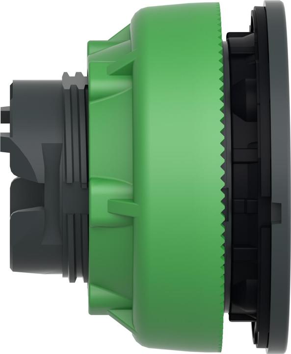 Actual product image APC Front element pushbutton, flat, ø30mm, IP 69 K, with LED, orange, flush, latching