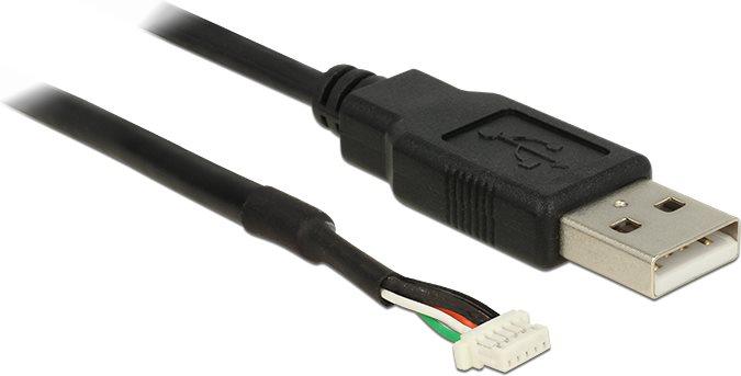 Actual product image Delock Module connection cable USB 2.0 male A 1.5m 5pin camera V5 A