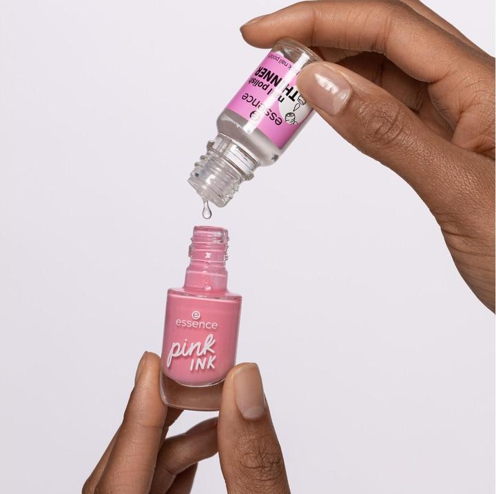 Actual product image essence Thinner (Transparent, Peelable nail polish)