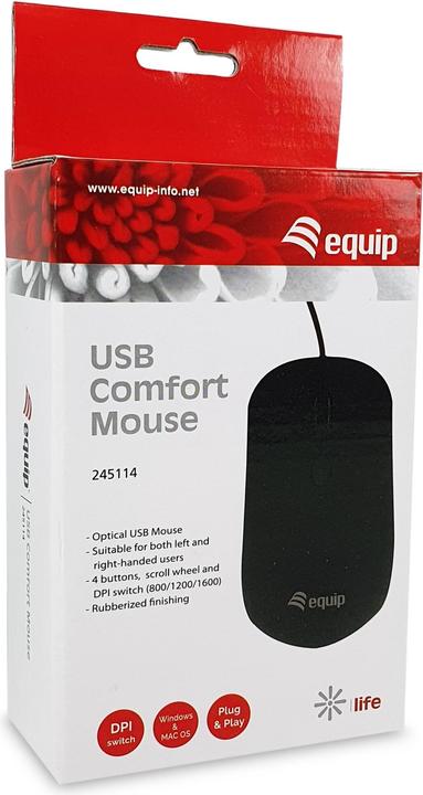 Produktbild equip Optical USB Maus (Kabelgebunden)