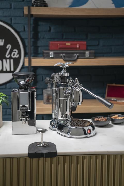 Productafbeelding La Pavoni LPLMLN01EU Koffiezetapparaat met hendel, roestvrij staal