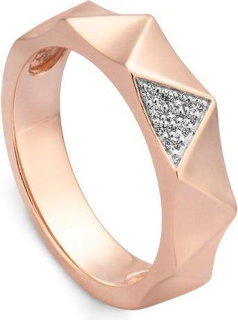 Breuning RING - BRILL. 0,065 Ct. H/si (57, 585/14 K Gold)