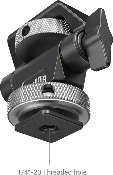 Actual product image SmallRig Swivel and Tilt Adjustable Monitor Mount with Cold Shoe Mount (Monitor Accessories)