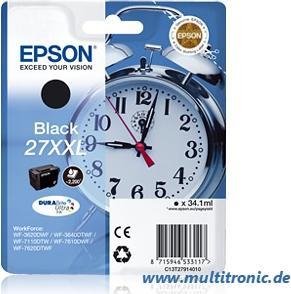 Produktbild Epson 27XXL DuraBrite Ultra (BK)