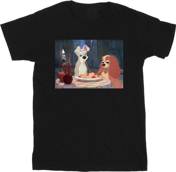 Disney Lady And The Tramp Spaghetti Photo TShirt