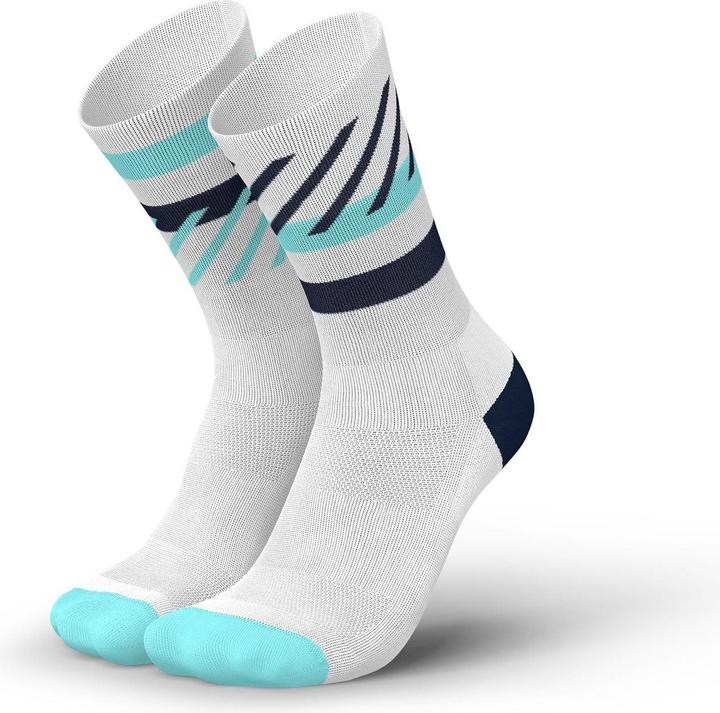 White, Navy Blue Mint