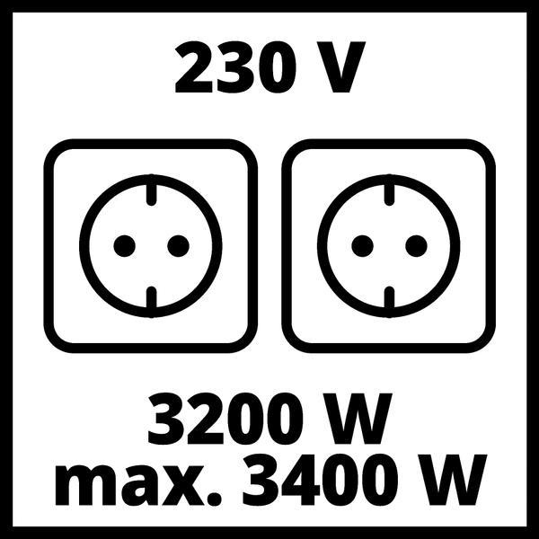 Actual product image Einhell TC-PG 65/E5 (6500 W, 25 l)