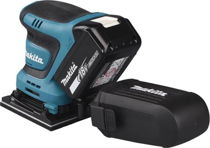 Actual product image Makita .SZ OSCIL-GRINDING MACHINES. 18V 93x185mm 2x5Ah (Sander)